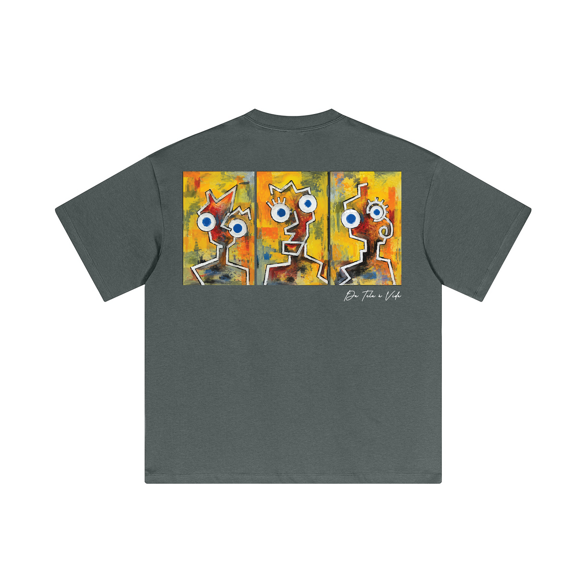 steven blanco A Pintura T-Shirt - Grey