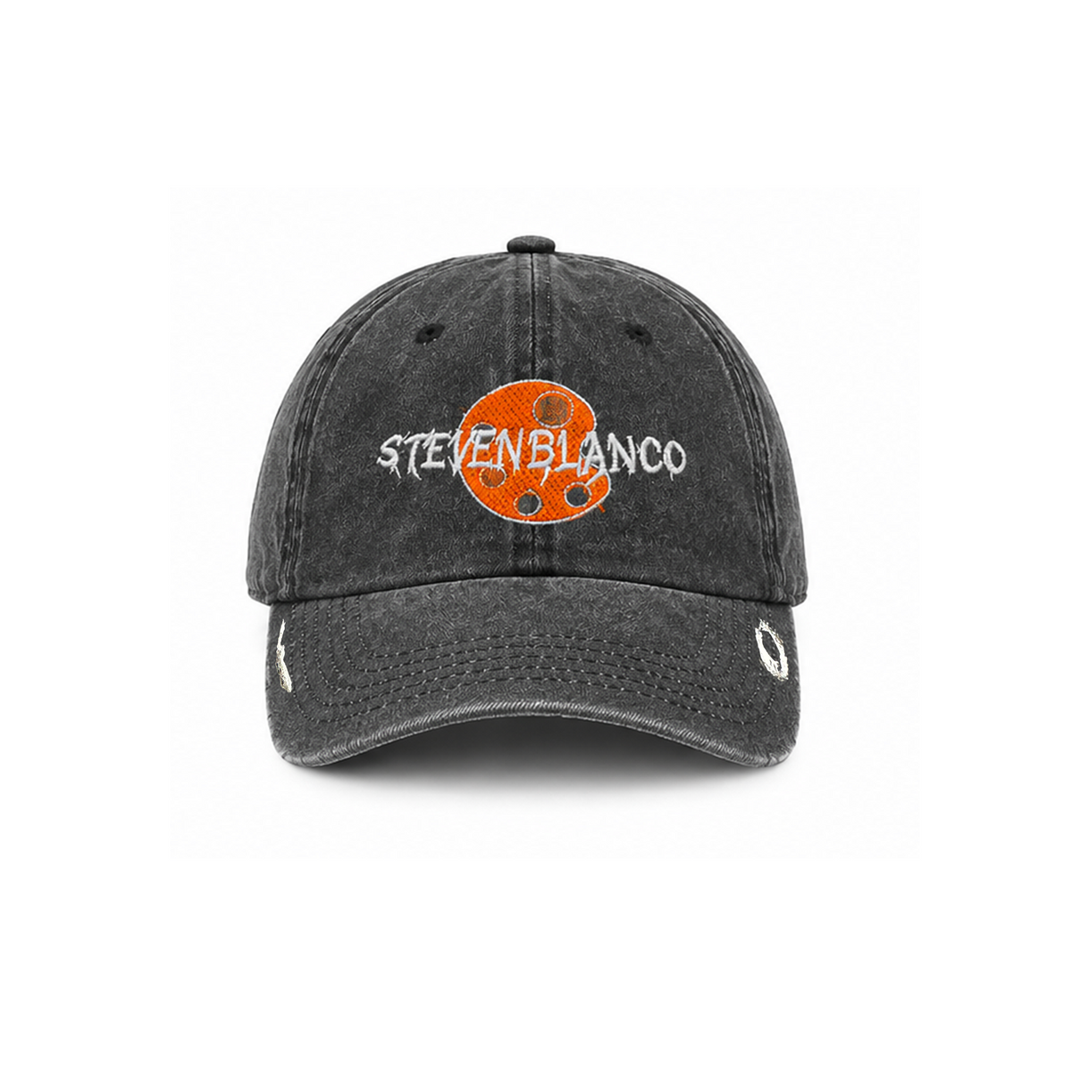 steven blanco Cap Embroidered - Grey