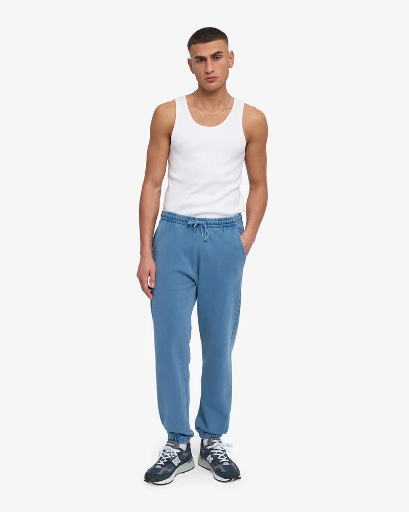 Colorfulstandard Organic Sweatpants - Faded Indigo - lab10menswear.nl
