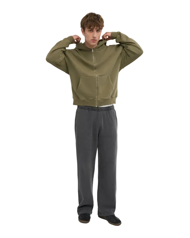 colorfulstandard Organic Straight Leg Sweatpants - Faded Black
