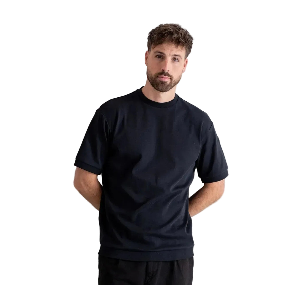 Club 24 Freedom Fit T-Shirt - Paint It Black - lab10menswear.nl