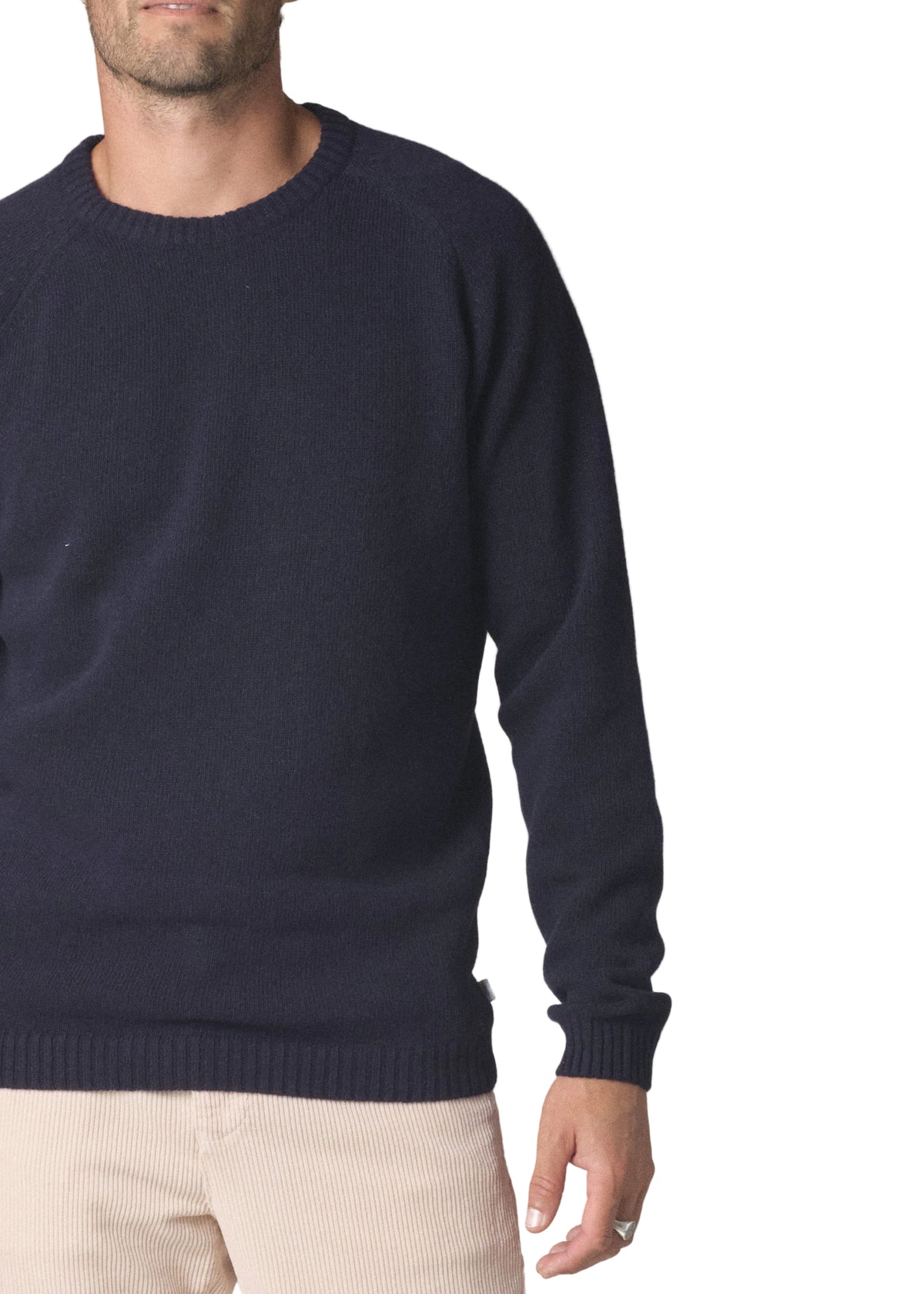 klitmoller Ole Knit - Navy - lab10menswear.nl
