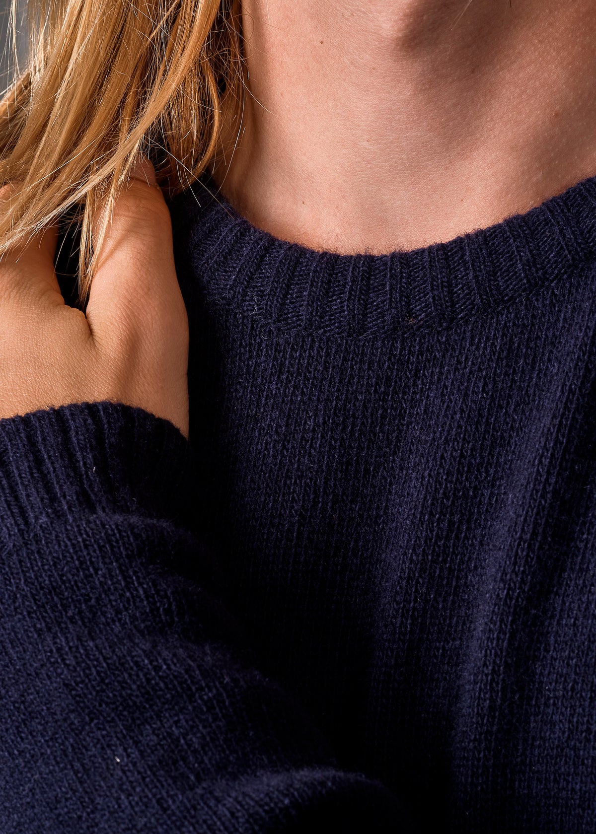 klitmoller Ole Knit - Navy - lab10menswear.nl
