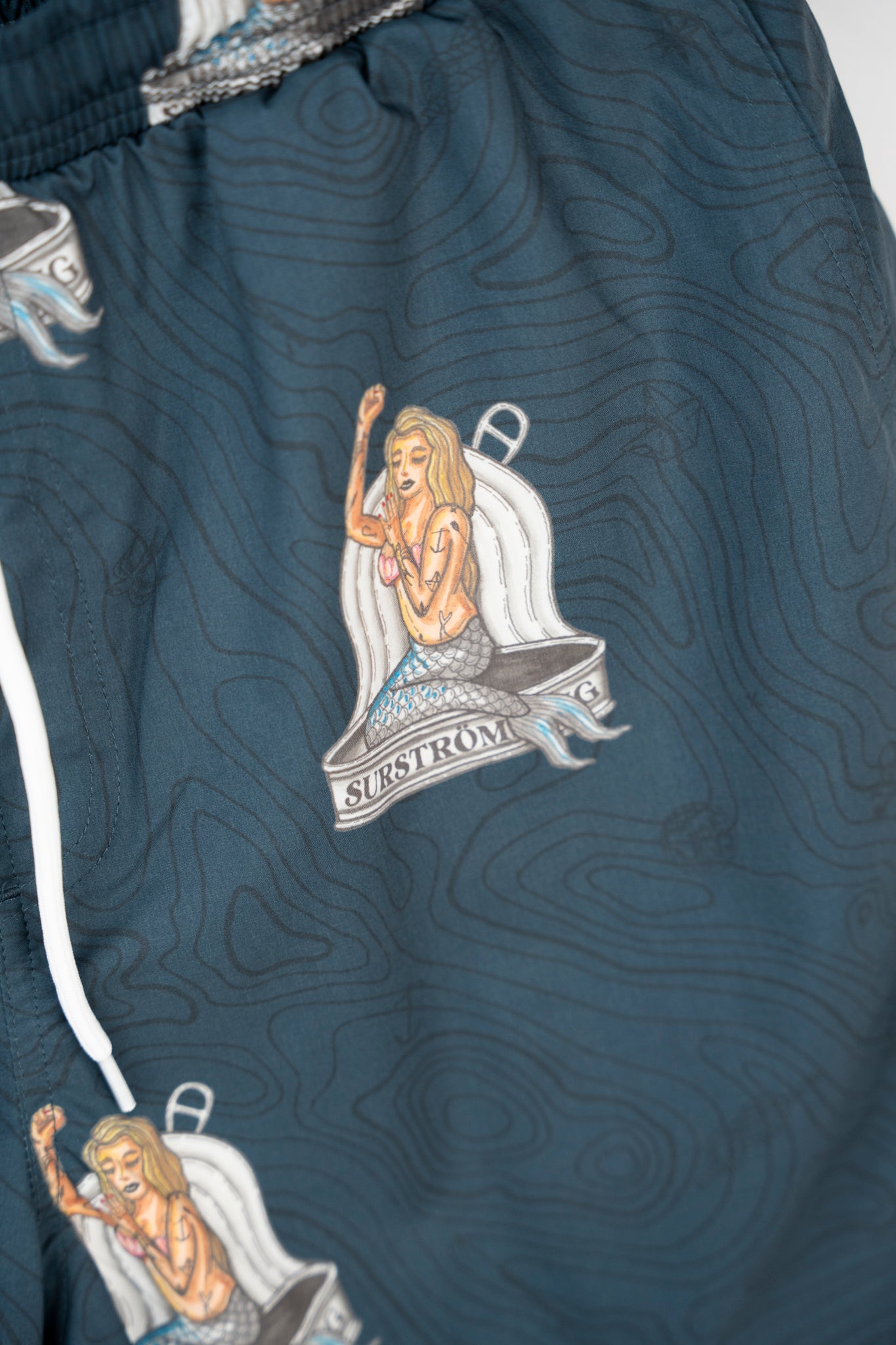 Lakor Save The Mermaids Swim Shorts -lab10menswear.nl