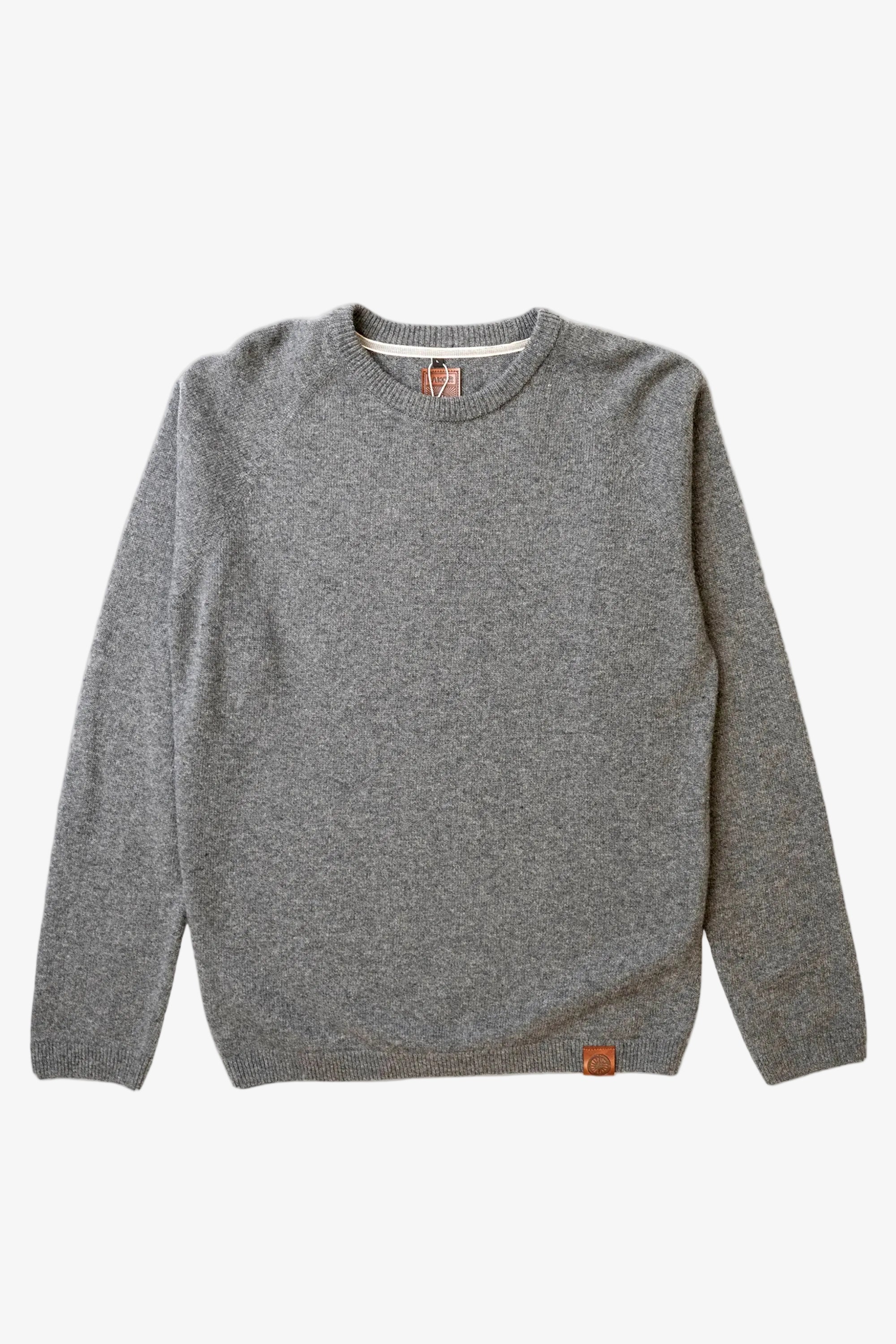 Topknot Knit Sweater - Grijs - Lakor | LAB10STREETWEAR