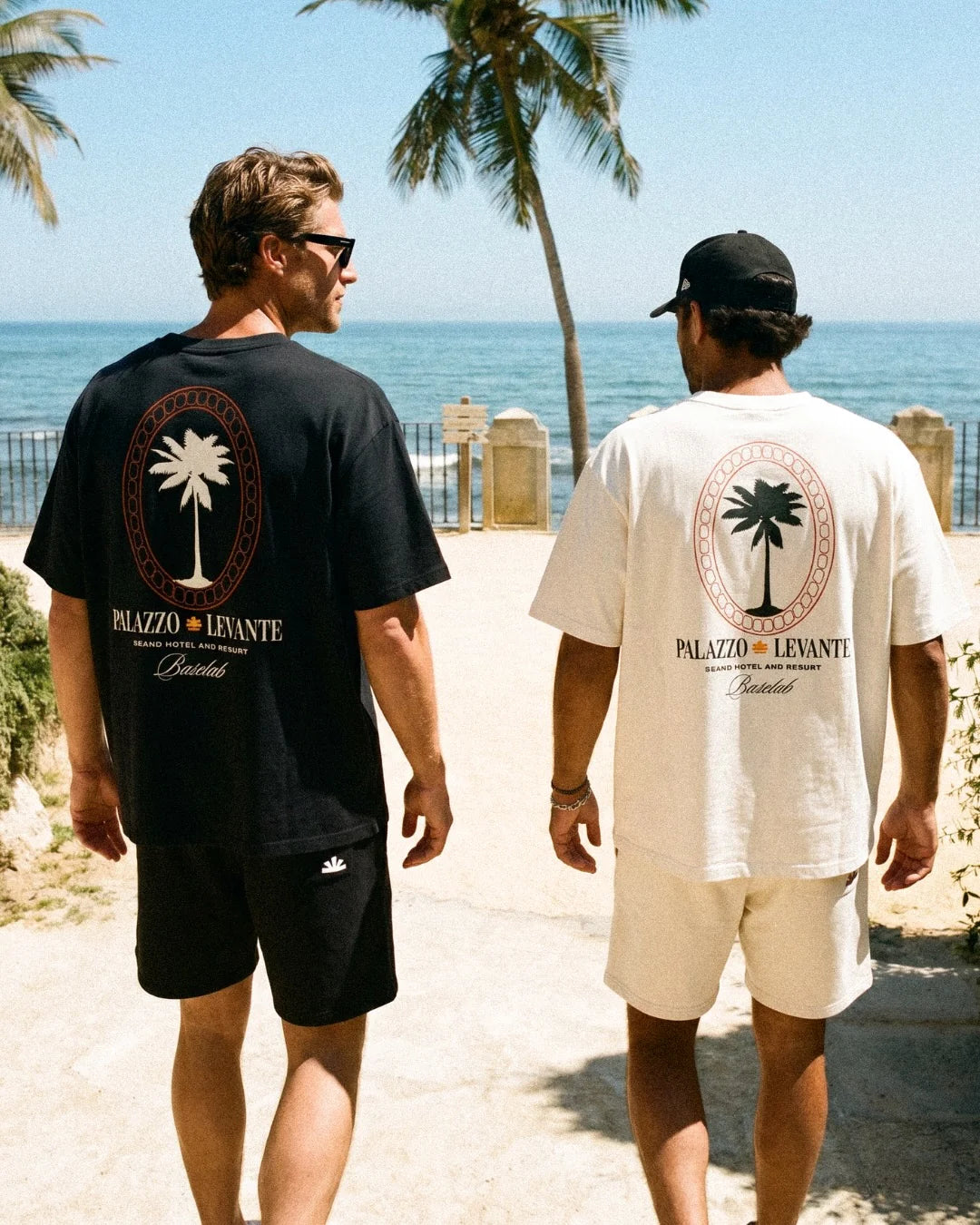 Resort T-Shirt - Zwart - Baselab | LAB10STREETWEAR