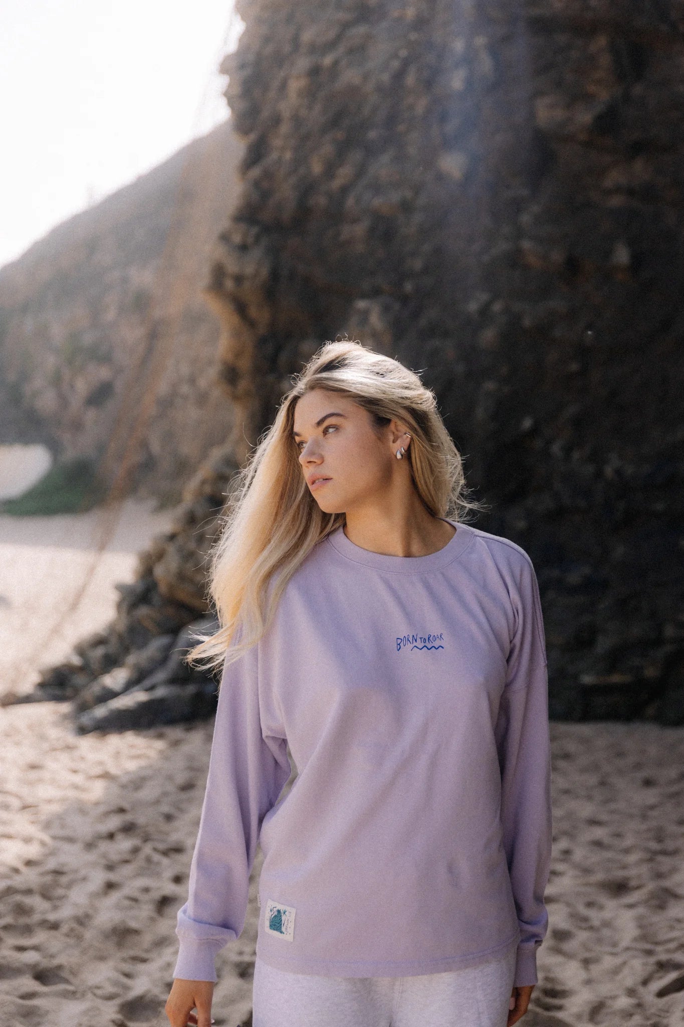 Born To Roar Longsleeve - Purple Haze - Surf.inc | LAB10STREETWEAR