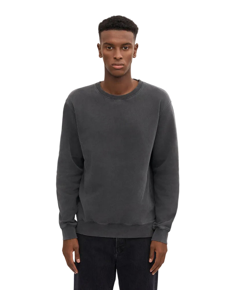 Colorfulstandard Organic Oversized Crew - Faded Black -Lab10menswear.nl