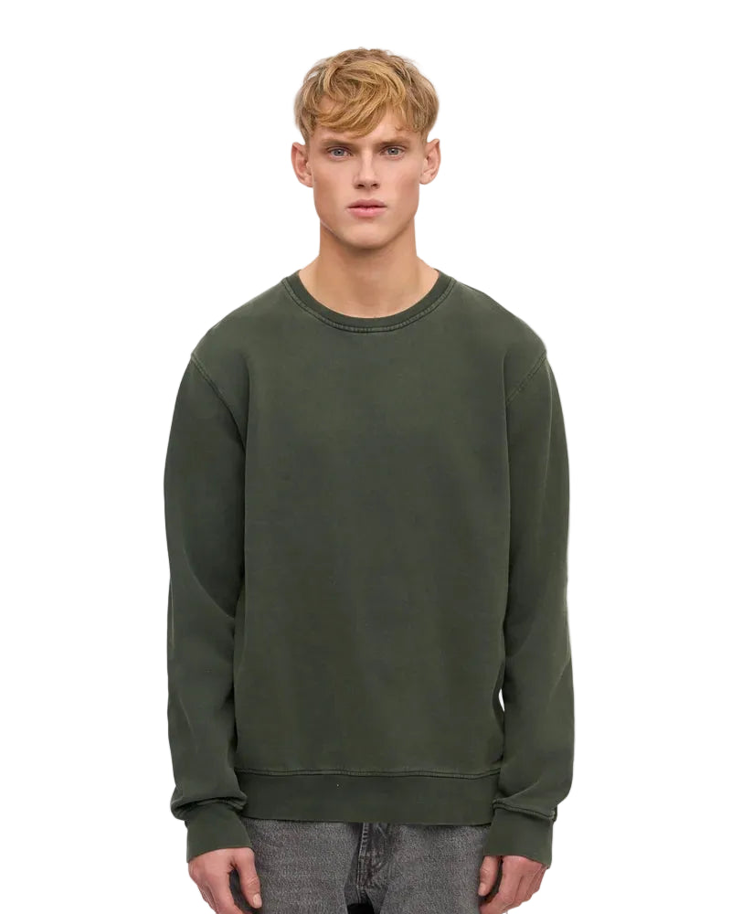 Colorfulstandard Organic Oversized Crew - Midnight Forest -lab10menswear.nl