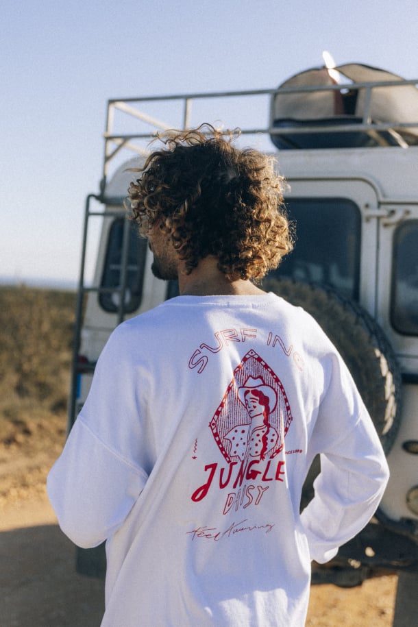 Feel Amazing Longsleeve - Paper White - Surf.inc | LAB10STREETWEAR
