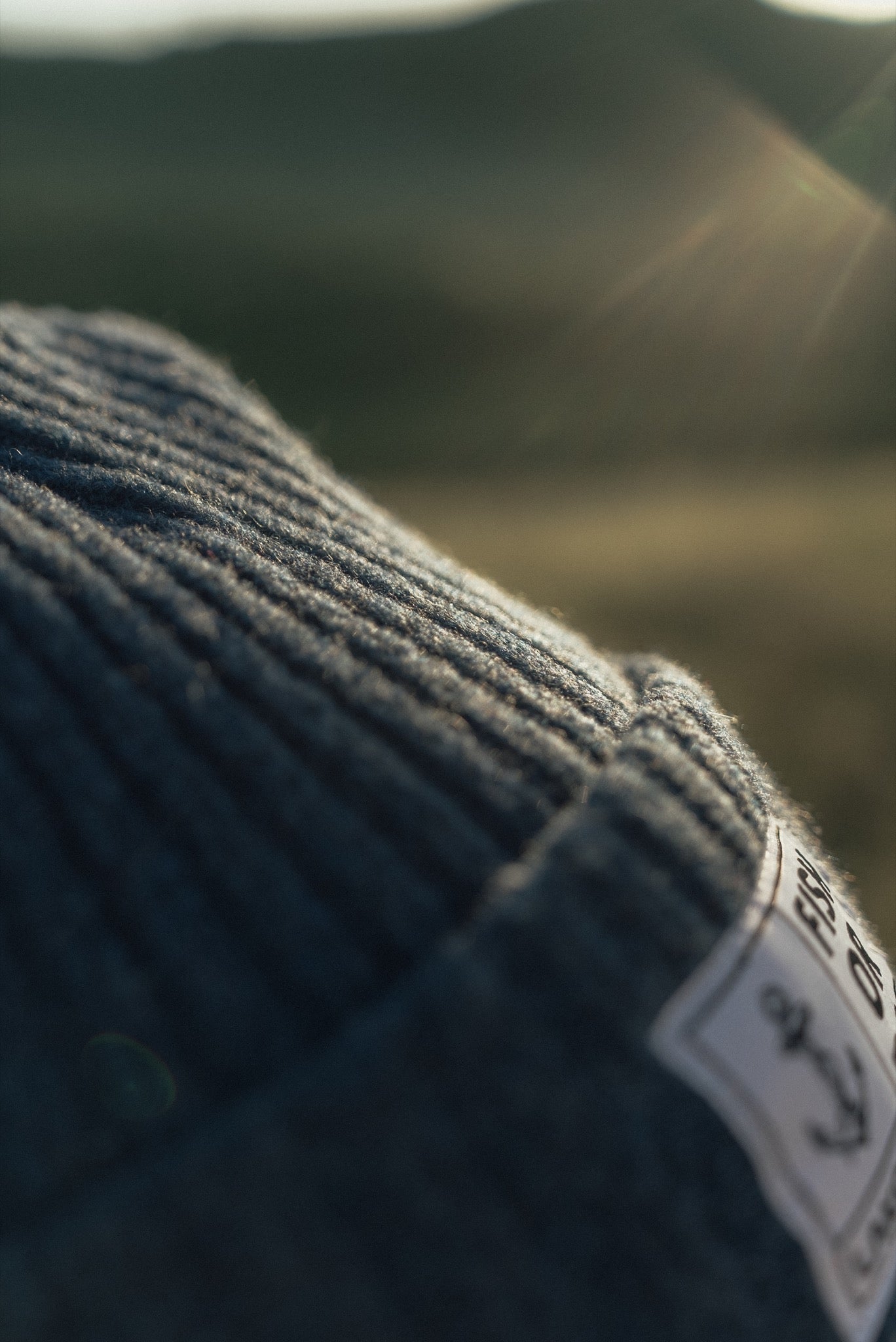 Fish or Die Beanie - Navy - Lakor | LAB10STREETWEAR