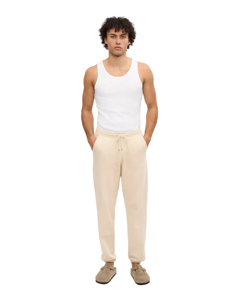 Colorfulstandard Organic Sweatpants - Ivory White - lab10menswear.nl
