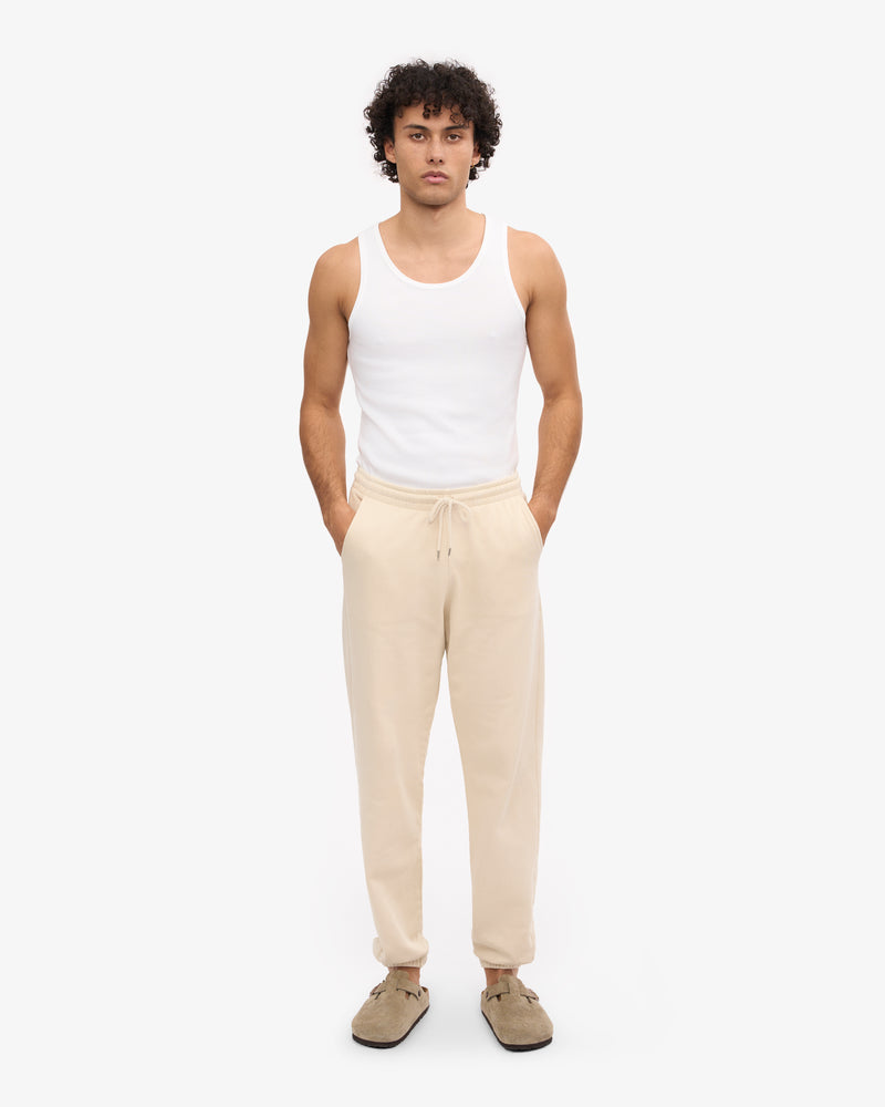 Colorfulstandard Organic Sweatpants - Ivory White - lab10menswear.nl