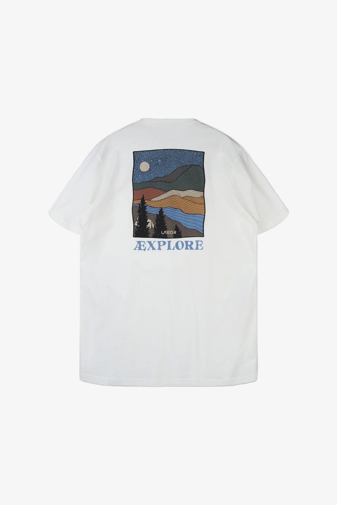 Out There T- Shirt - Star White - Lakor | LAB10STREETWEAR