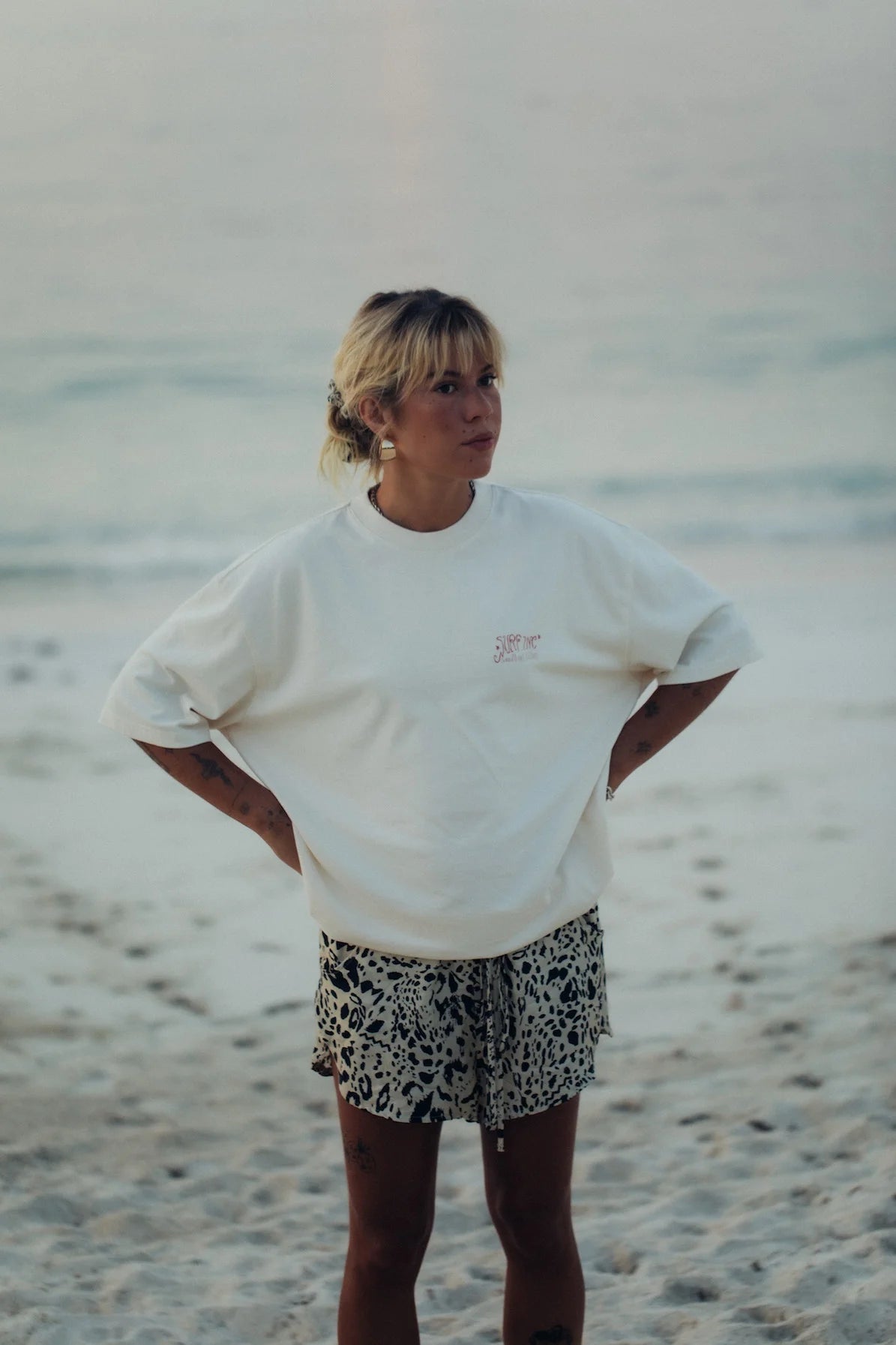 Sunburn Tee - Super Natural - Surf.inc | LAB10STREETWEAR
