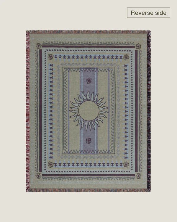 Sunset Burgundy Blanket - NTL | LAB10STREETWEAR