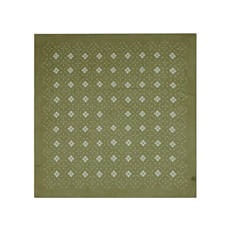 Diamonds in Verdant - Bohemian Style Bandana
