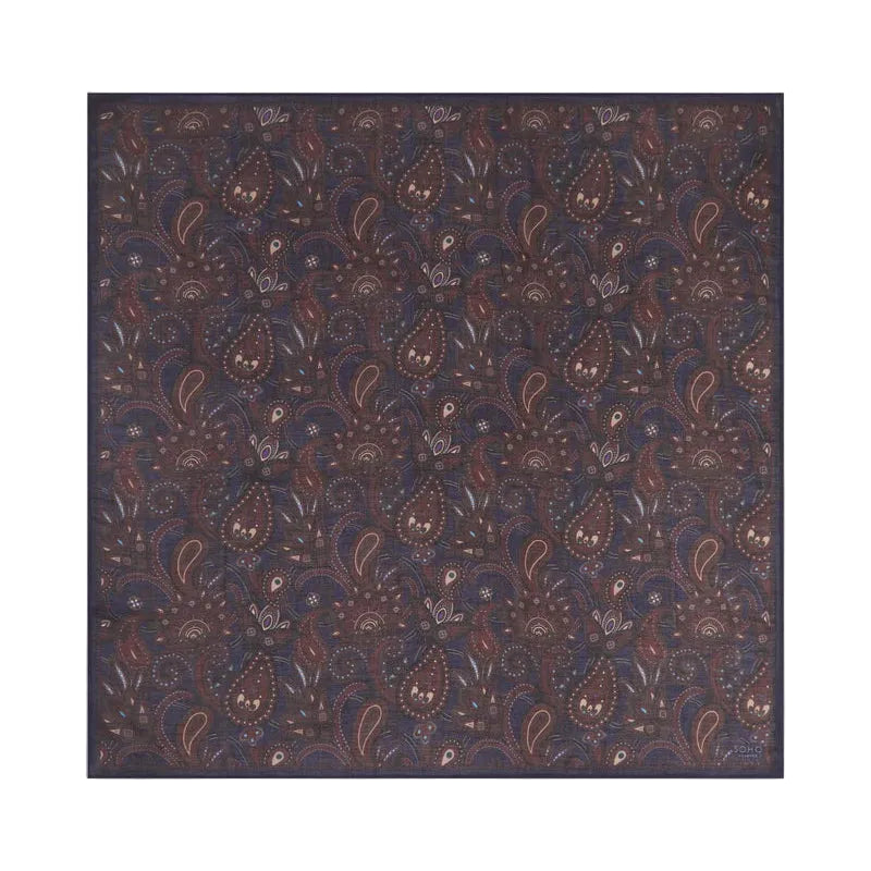 Windermere Bohemian Style Bandana - Mahogany Daze