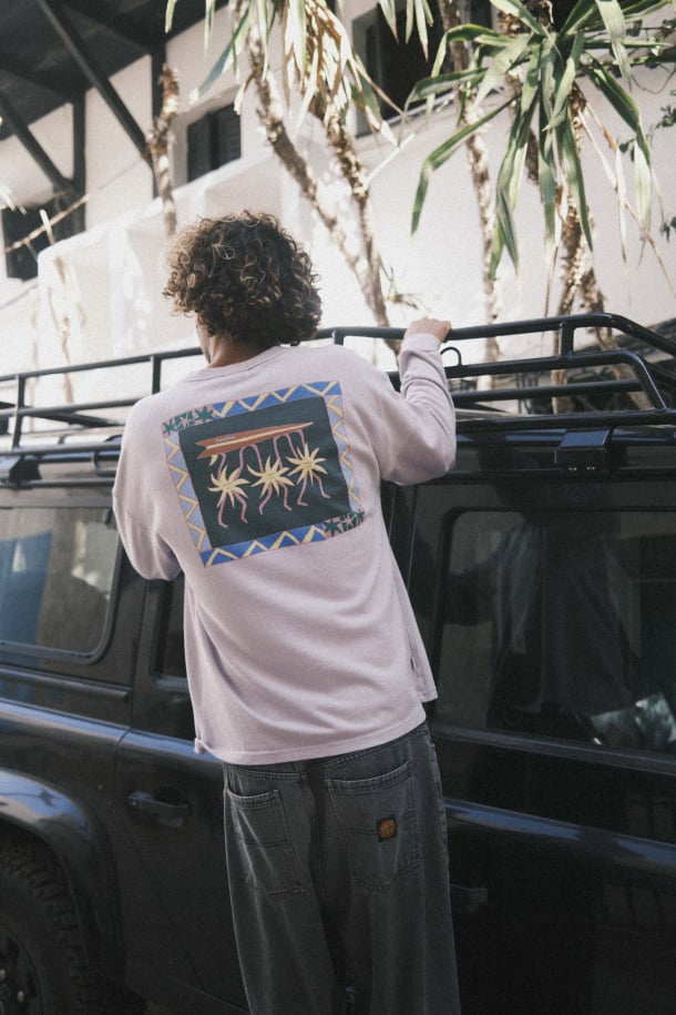 3Suns Longsleeve - Purple Haze - Surf.inc | LAB10STREETWEAR