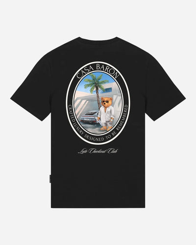 Oval Backprint T-Shirt Filou CLXVIII - Black - Baron Filou | LAB10STREETWEAR