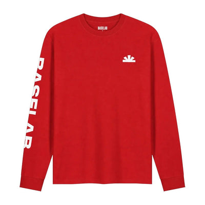 Baselab ascent longsleeve red - lab10menswear.n