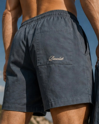 Resort Short - Sea Storm - Baselab | LAB10STREETWEAR