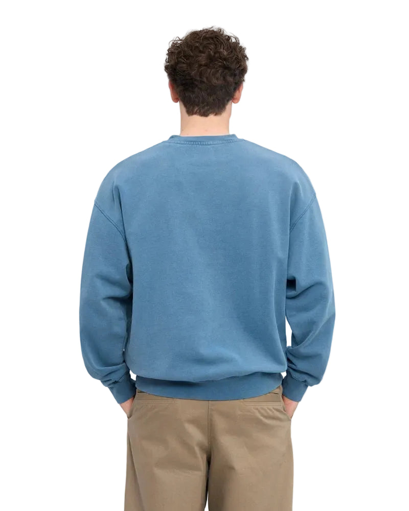 Colorfulstandard Organic Oversized Crew - Faden Indigo -lab10menswear.nl
