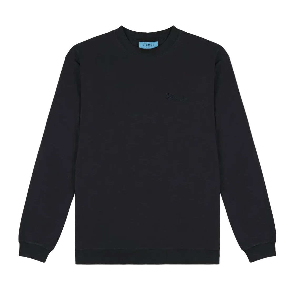 Club 24 Essential Longsleeve - Black Navy - lab10menswear.nl