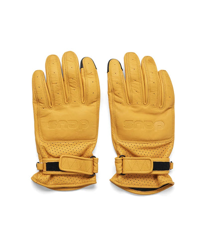 Deus riders friend gloves yellow - lab10menswear.nl