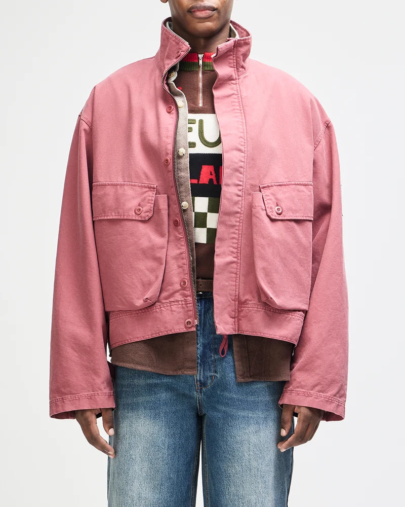 Deus Common State Jacket - Overdryed Red -lab10menswear.nl