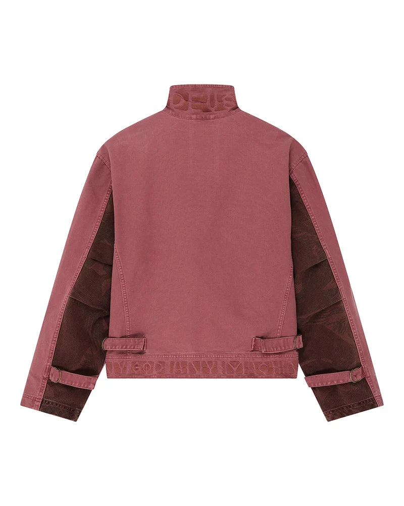 Deus Common State Jacket - Overdryed Red -lab10menswear.nl