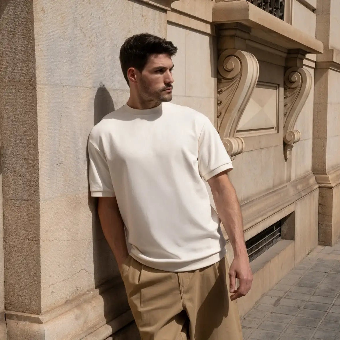 Club 24 Freedom Fit T-Shirt - White Smoke - lab10menswear.nl