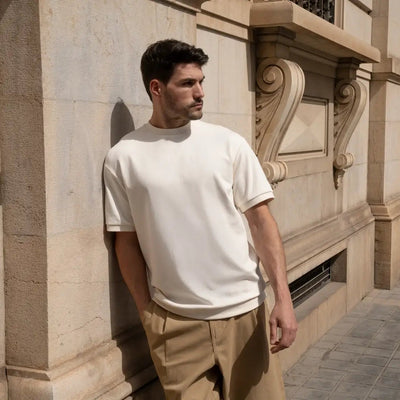Club 24 Freedom Fit T-Shirt - White Smoke - lab10menswear.nl