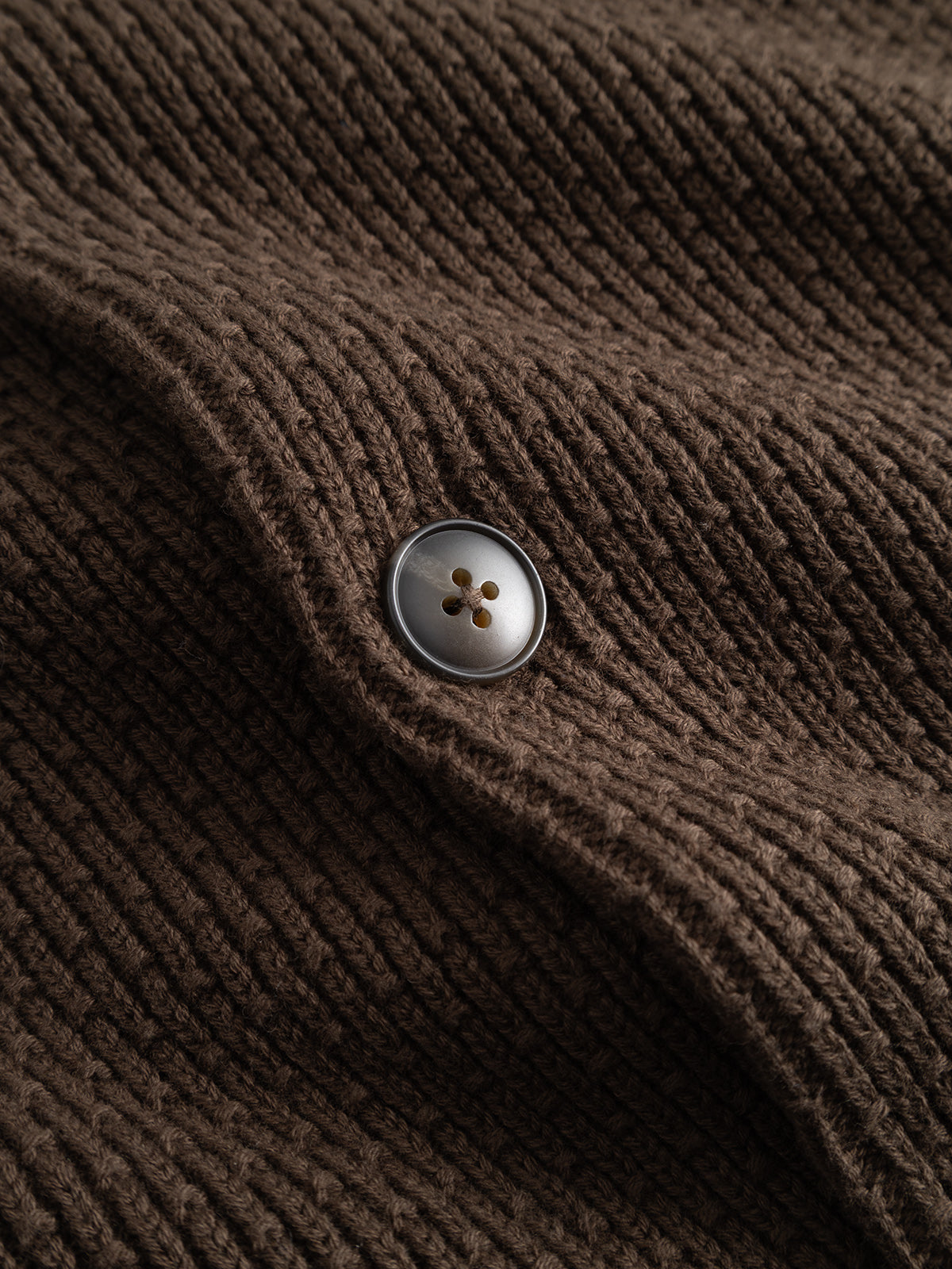 Gabba GABbenoit Cardi Fort LS Knit - Brown Slate