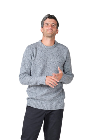 Klitmoller Aage Knit - Light Grey - lab10menswear.nl