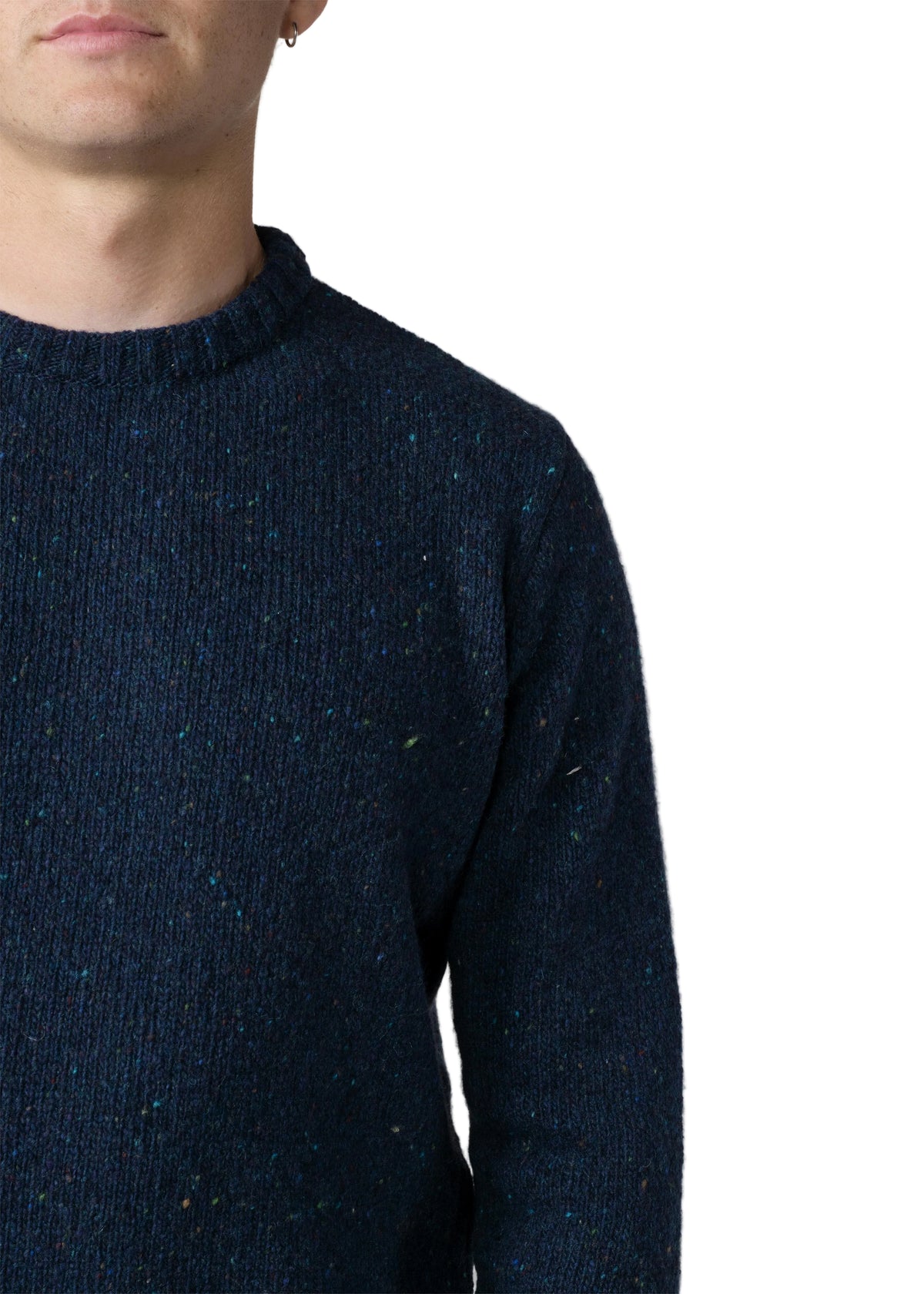 Klitmoller Aage Knit - Navy - lab10menswear.nl