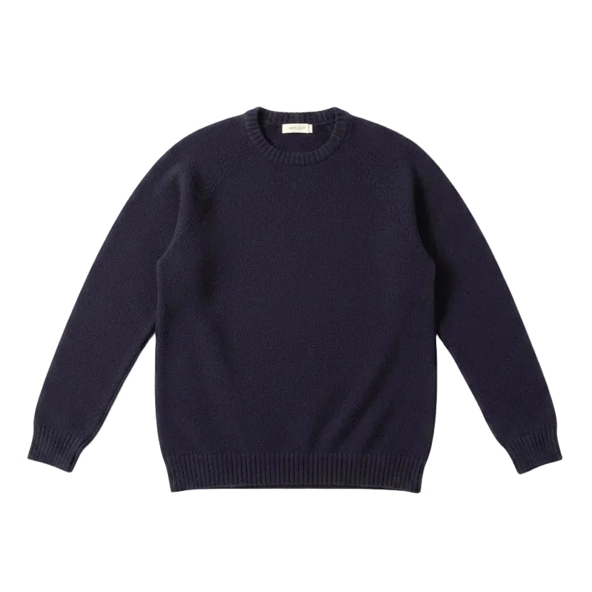klitmoller Ole Knit - Navy - lab10menswear.nl