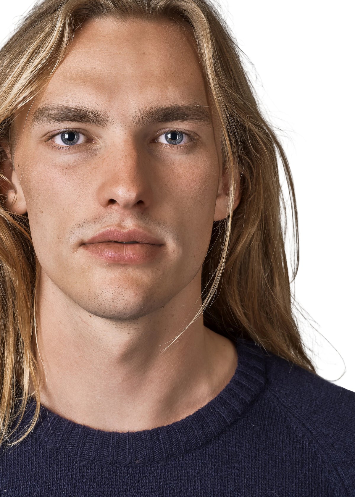 klitmoller Ole Knit - Navy - lab10menswear.nl
