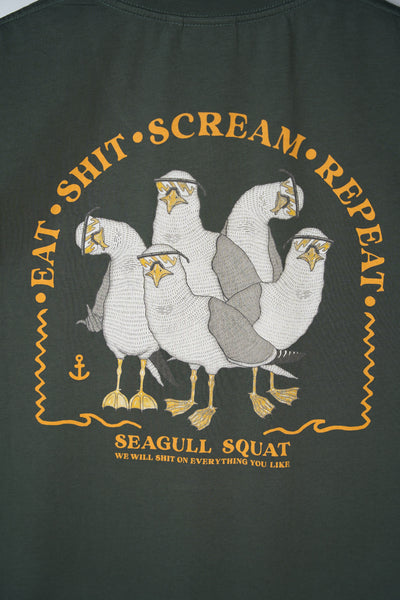 Lakor Seagull Squad Back T-Shirt - Urban Chic