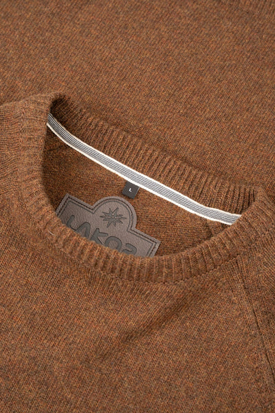 Topknot Knit Sweater - Bruin - Lakor | LAB10STREETWEAR