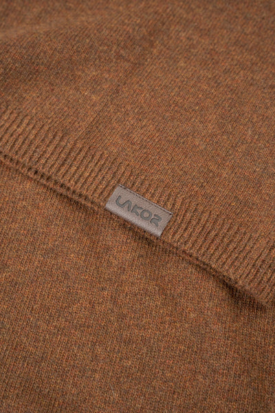 Topknot Knit Sweater - Bruin - Lakor | LAB10STREETWEAR