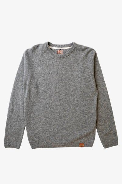 Topknot Knit Sweater - Grijs - Lakor | LAB10STREETWEAR