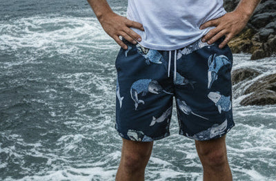 Lakor Whales Swim Shorts - lab10menswear.nl