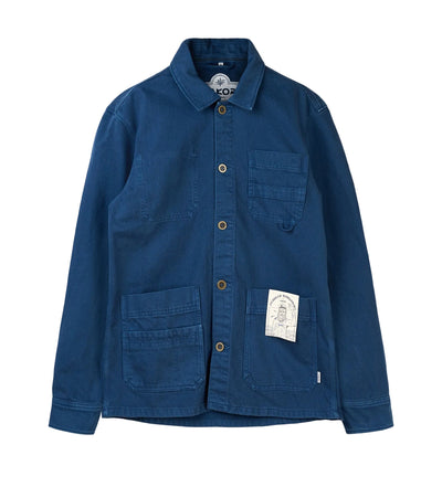 lakor Peddler Work Shirt - Insignia Blue - lab10menswear.nl