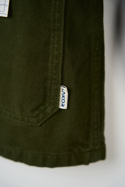 Lakor Peddler Work Shirt - Riffle Green -lab10menswear.nl