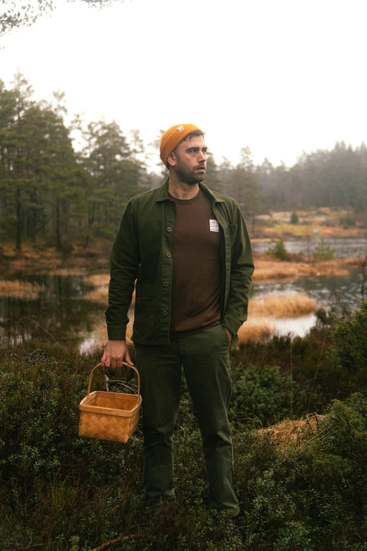 Lakor Peddler Work Shirt - Riffle Green -lab10menswear.nl