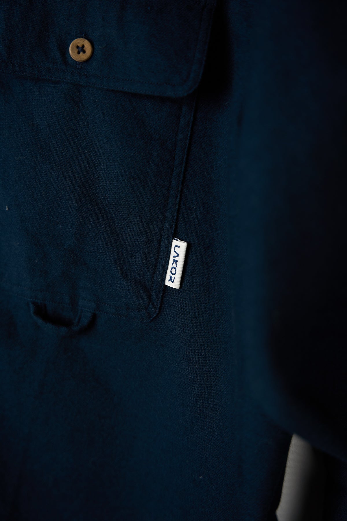 Lakor Moleskin Shirt - Blueberry