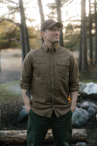 Lakor Moleskin Shirt - Kangaroo