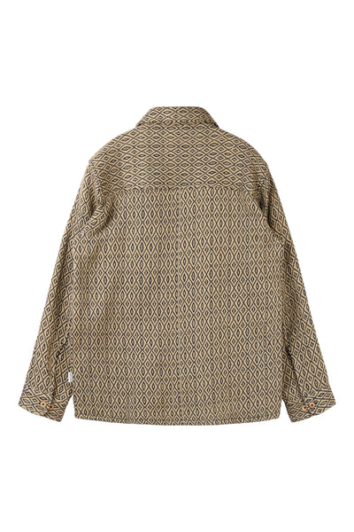 Net Fix Jacquard Jacket - Blueberry