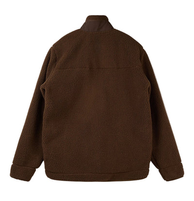 Lakor Bear Sherpa Jacket - Coffee Bean - lab10menswear.nl